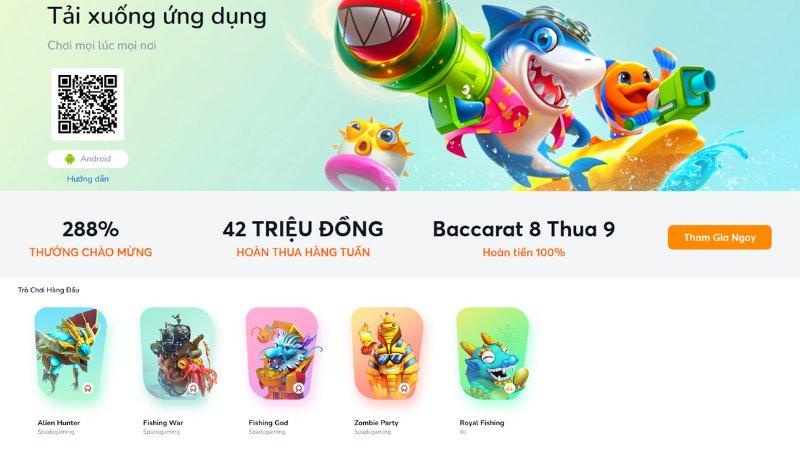 Danh mục bắn cá BK8