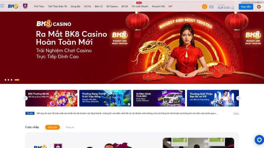 Rút tiền BK8 - Giải pháp nhanh gọn, bảo mật cho người chơi